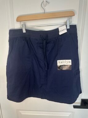 Dash Kaitlyn Women’s Navy Drawstring Skort